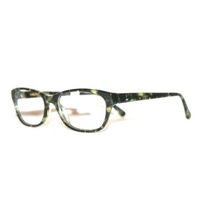 CS green iridescent glasses frames